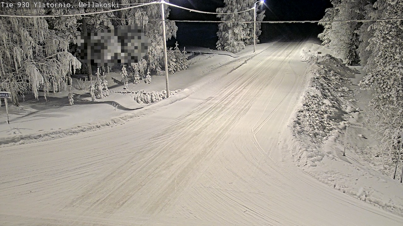 Kelikamerat Kuva TIe 930 Ylitornio, Mellakoski, Ylitornio, Lappi