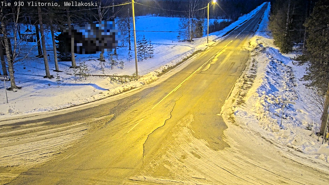 Kelikamerat Kuva TIe 930 Ylitornio, Mellakoski, Ylitornio, Lappi