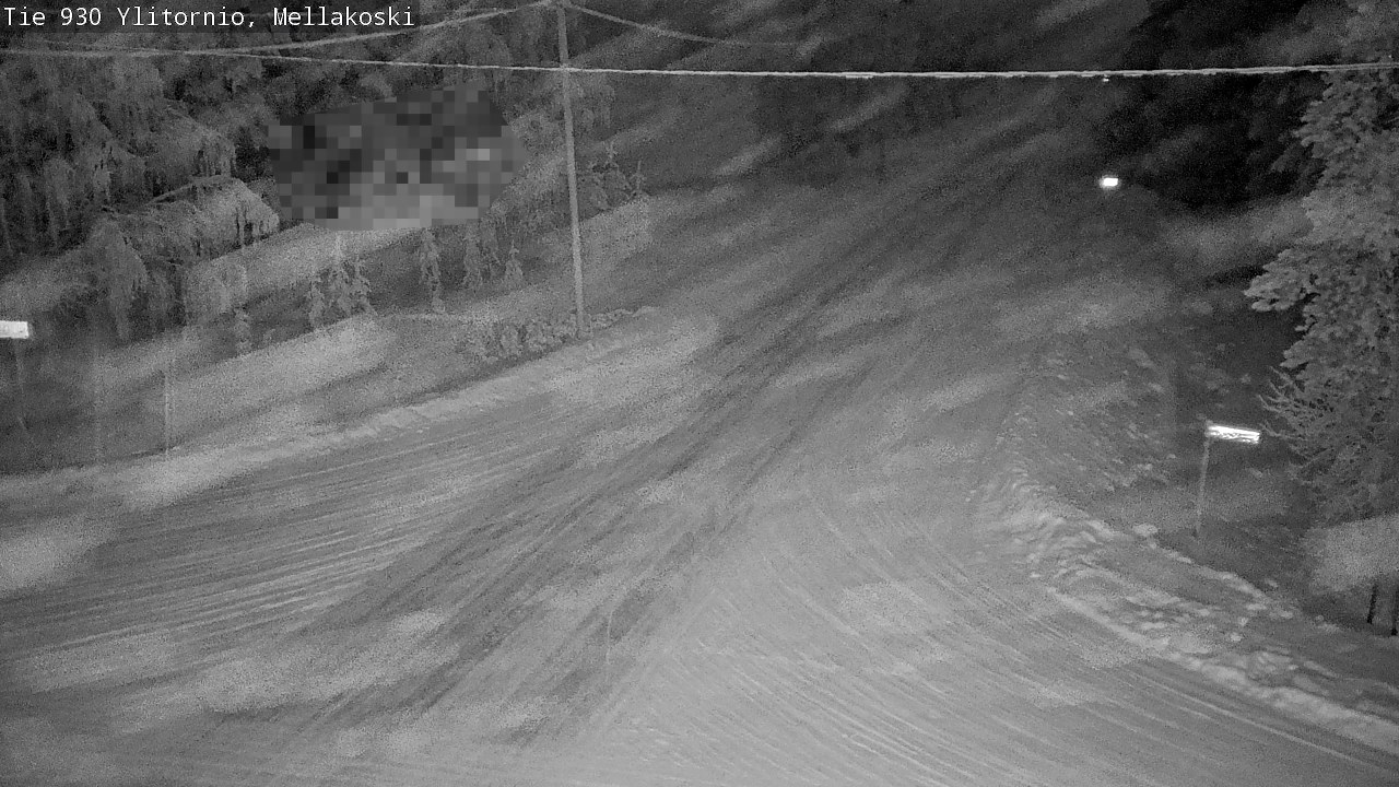 Kelikamerat Kuva TIe 930 Ylitornio, Mellakoski, Ylitornio, Lappi