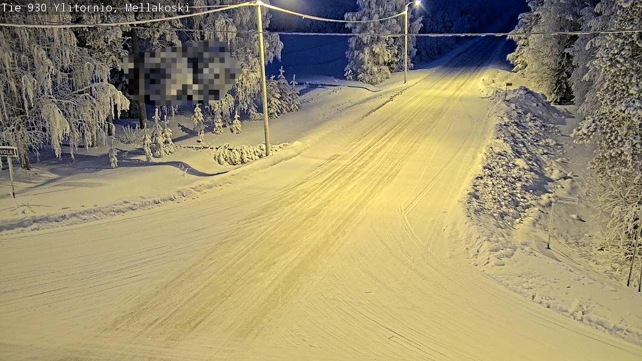 Kelikamerat Kuva TIe 930 Ylitornio, Mellakoski, Ylitornio, Lappi