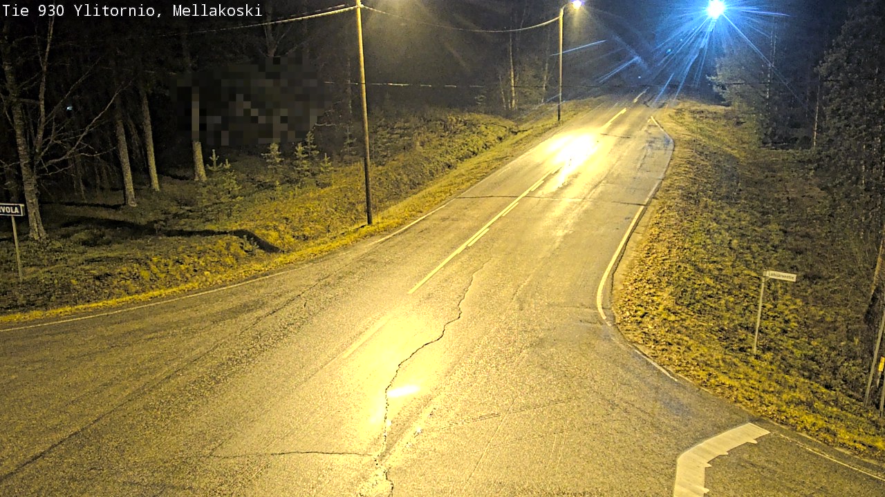 Kelikamerat Kuva TIe 930 Ylitornio, Mellakoski, Ylitornio, Lappi