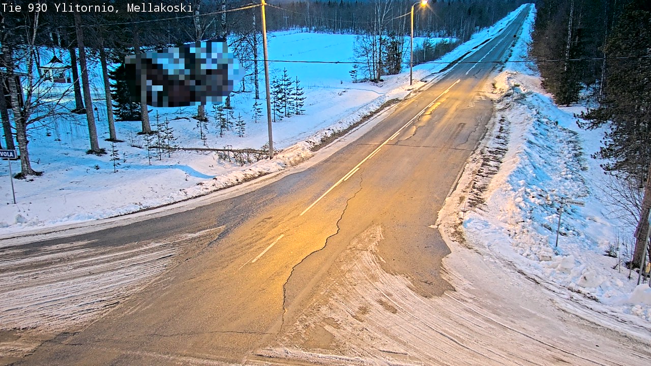 Kelikamerat Kuva TIe 930 Ylitornio, Mellakoski, Ylitornio, Lappi