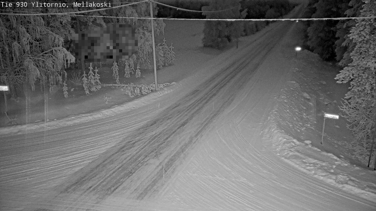 Kelikamerat Kuva TIe 930 Ylitornio, Mellakoski, Ylitornio, Lappi