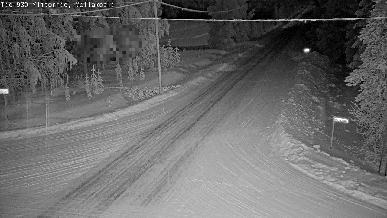 Kelikamerat Kuva TIe 930 Ylitornio, Mellakoski, Ylitornio, Lappi