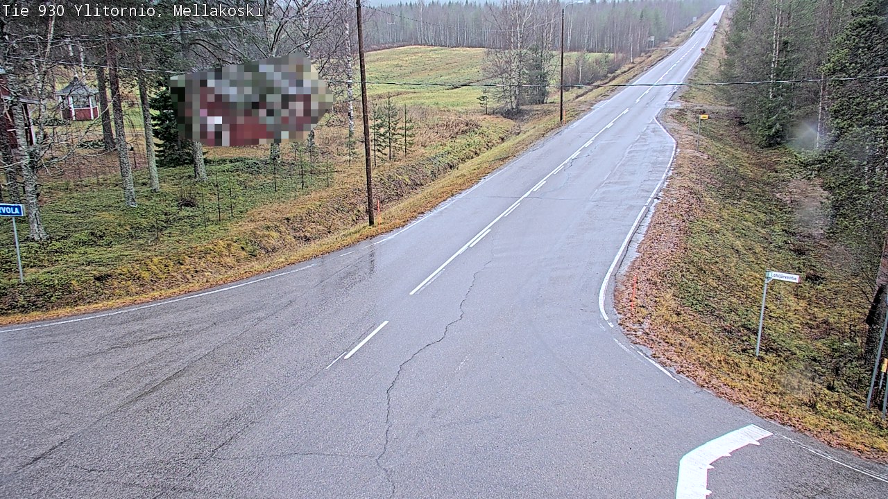 Weather Camera Image Road 83 Ylitornio, Mellakoski, Ylitornio, Lappi