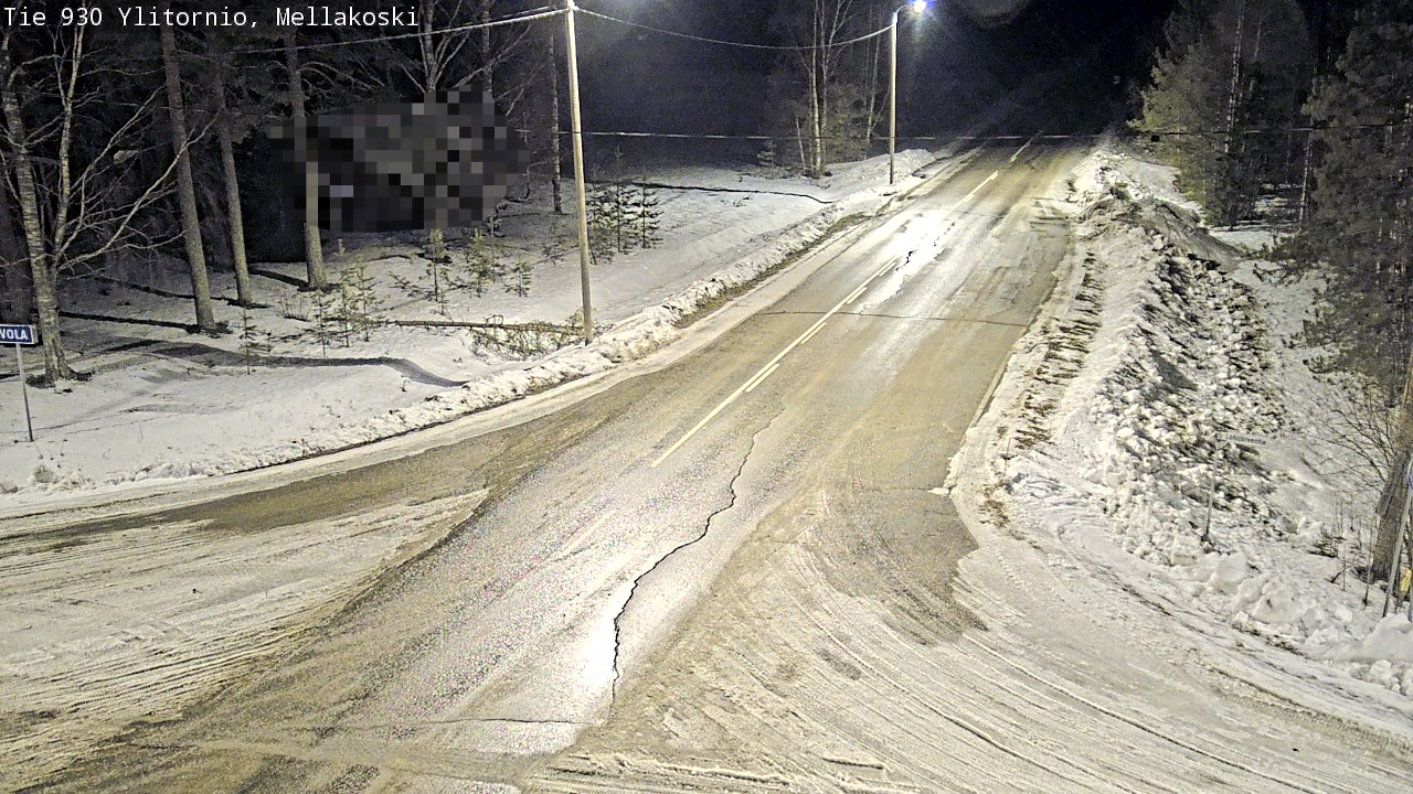 Kelikamerat Kuva TIe 930 Ylitornio, Mellakoski, Ylitornio, Lappi