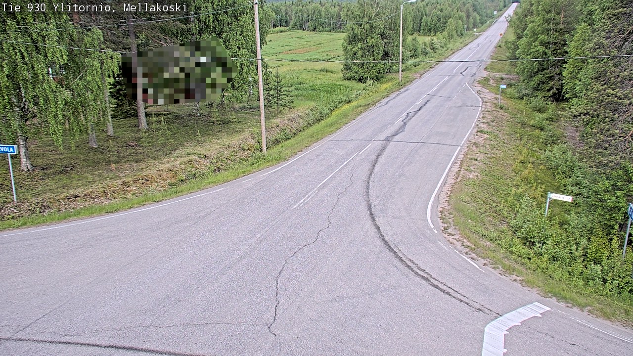 Kelikamerat Kuva TIe 930 Ylitornio, Mellakoski, Ylitornio, Lappi