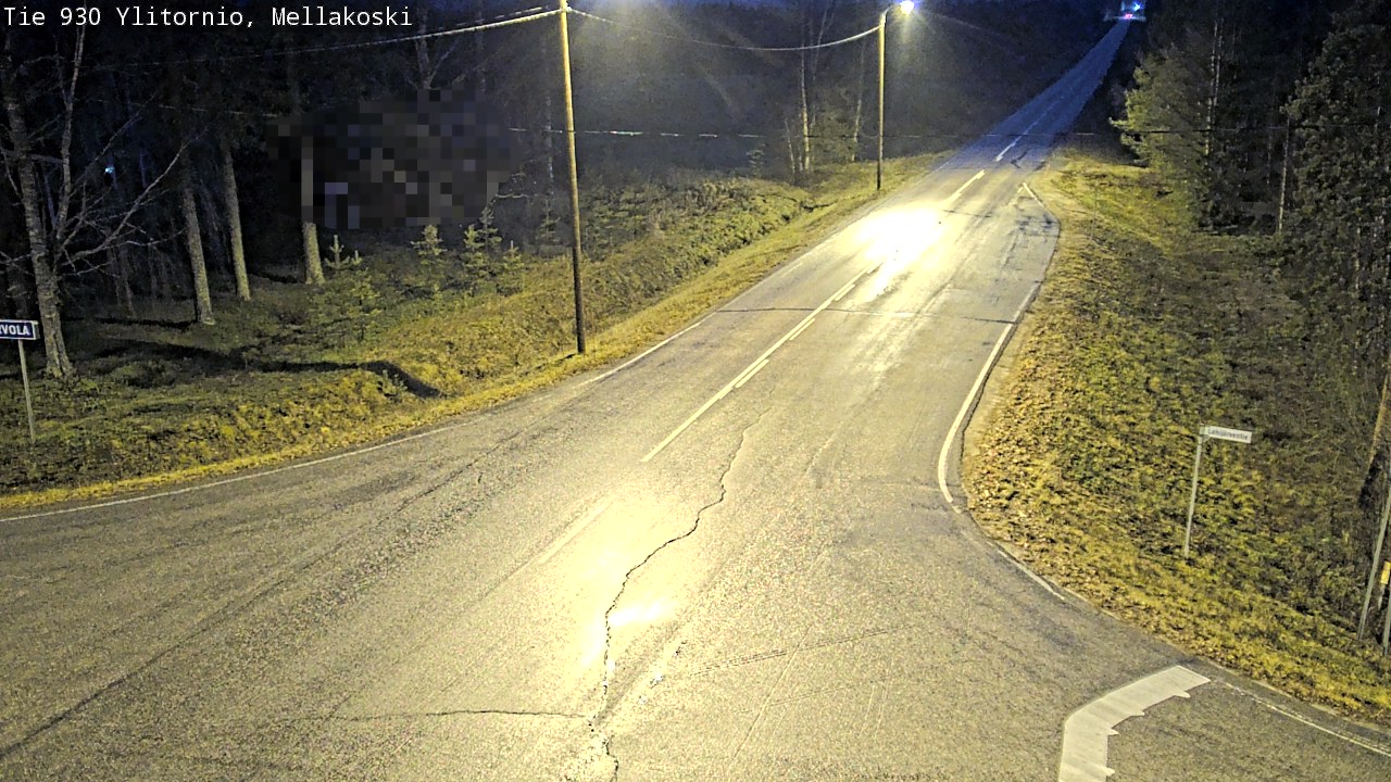 Kelikamerat Kuva TIe 930 Ylitornio, Mellakoski, Ylitornio, Lappi