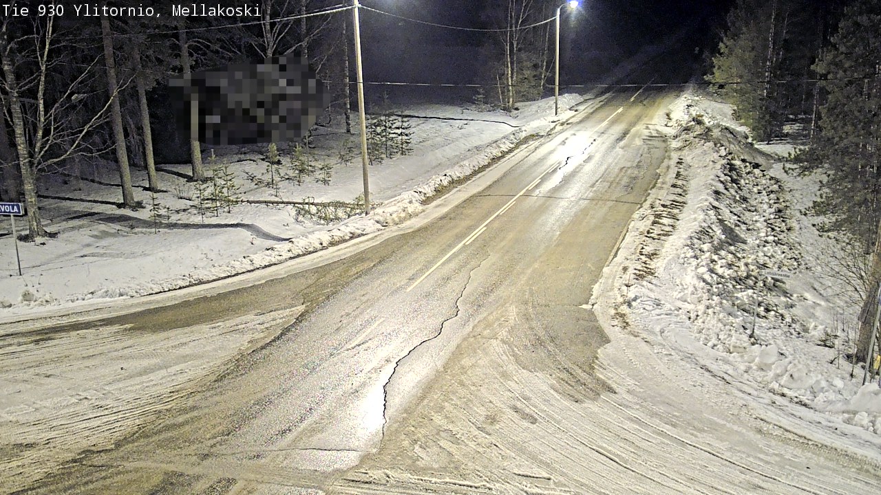 Kelikamerat Kuva TIe 930 Ylitornio, Mellakoski, Ylitornio, Lappi