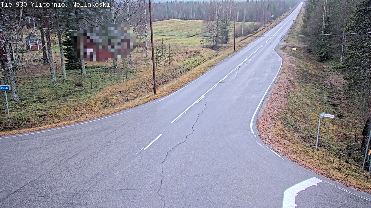 Kelikamerat Kuva TIe 930 Ylitornio, Mellakoski, Ylitornio, Lappi