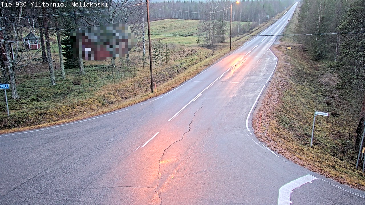 Kelikamerat Kuva TIe 930 Ylitornio, Mellakoski, Ylitornio, Lappi