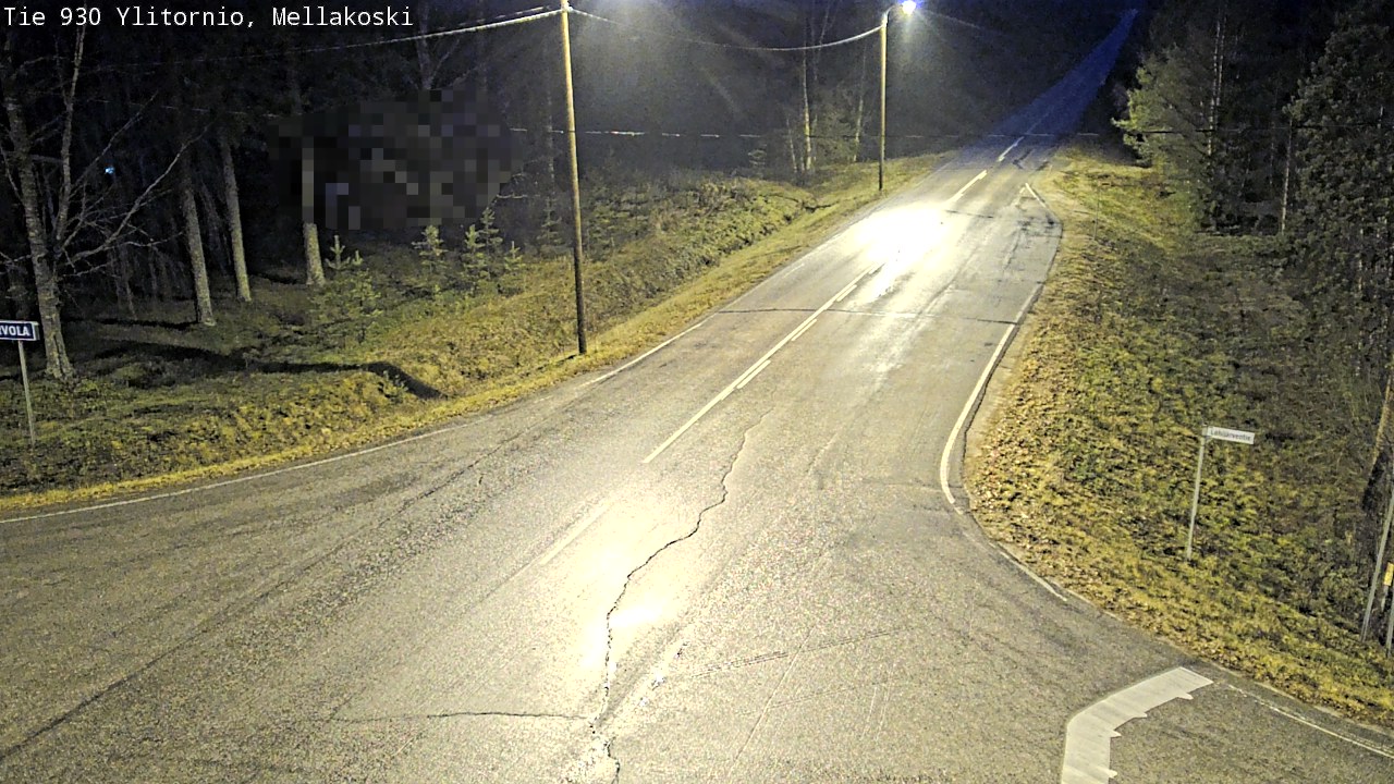 Kelikamerat Kuva TIe 930 Ylitornio, Mellakoski, Ylitornio, Lappi