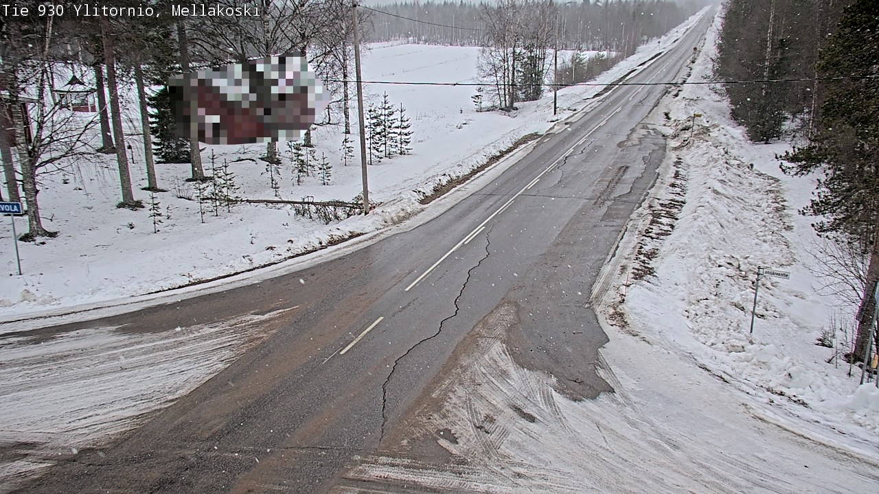 Kelikamerat Kuva TIe 930 Ylitornio, Mellakoski, Ylitornio, Lappi