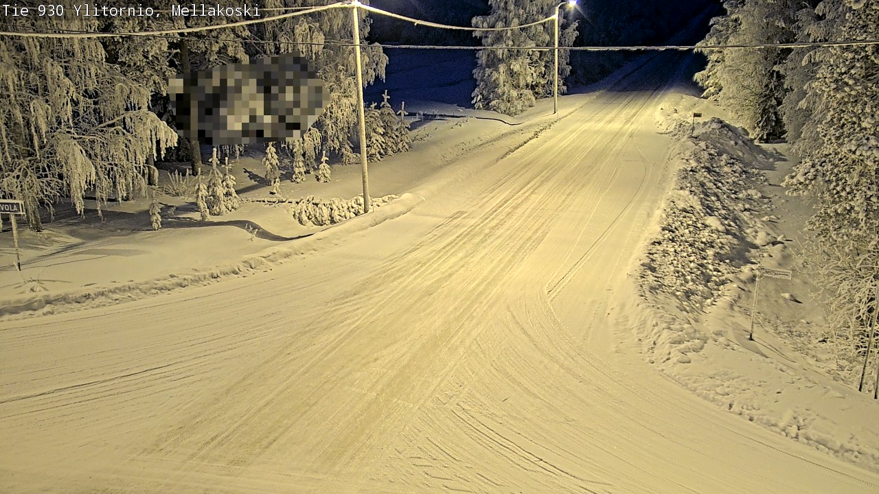 Kelikamerat Kuva TIe 930 Ylitornio, Mellakoski, Ylitornio, Lappi