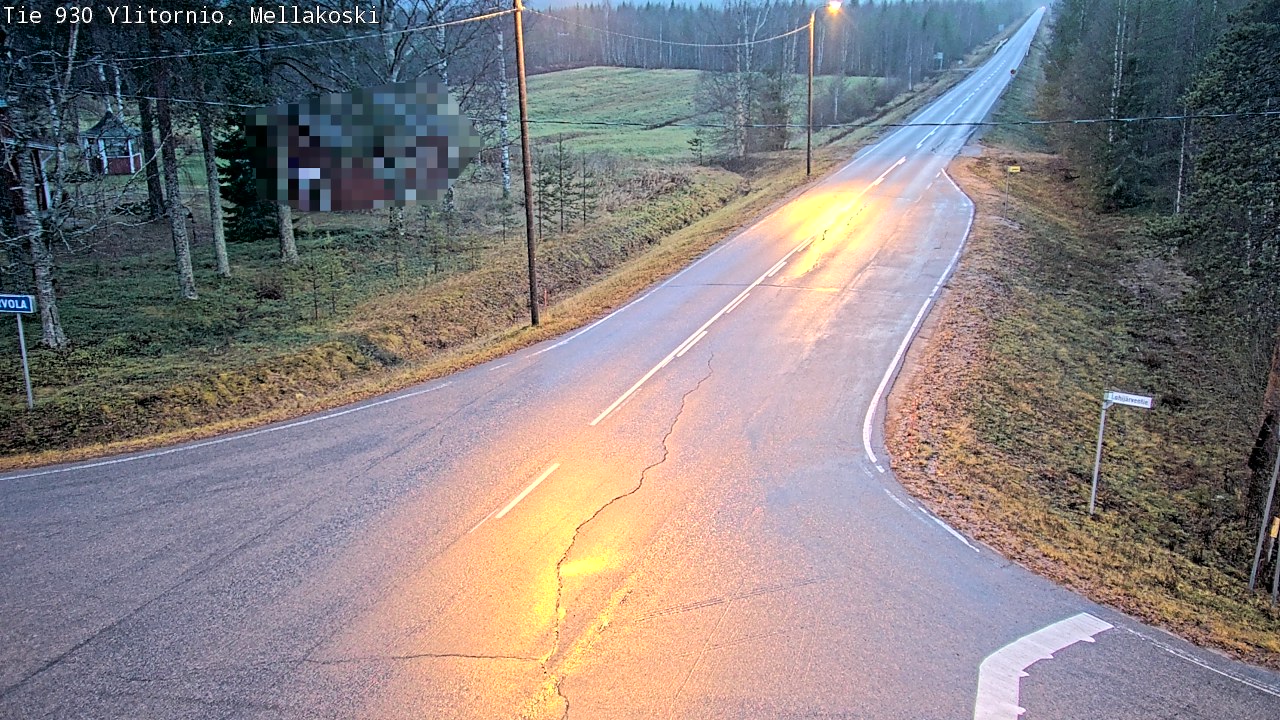 Kelikamerat Kuva TIe 930 Ylitornio, Mellakoski, Ylitornio, Lappi