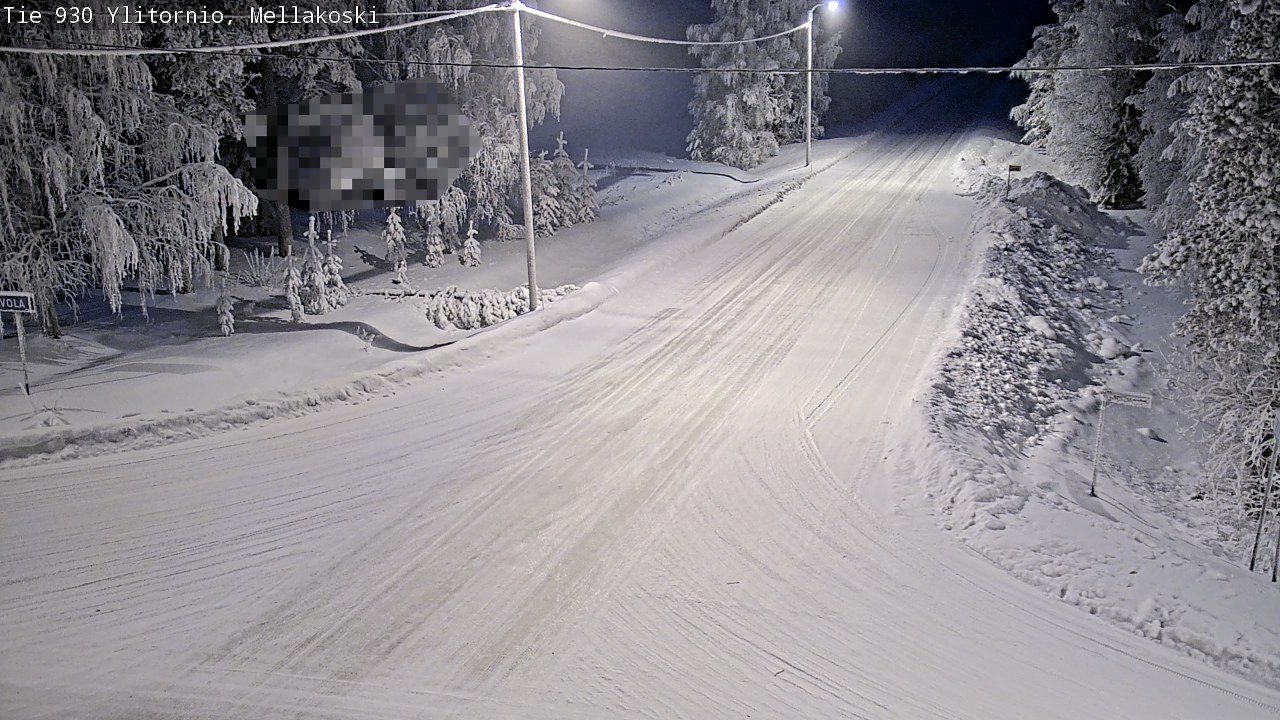 Kelikamerat Kuva TIe 930 Ylitornio, Mellakoski, Ylitornio, Lappi