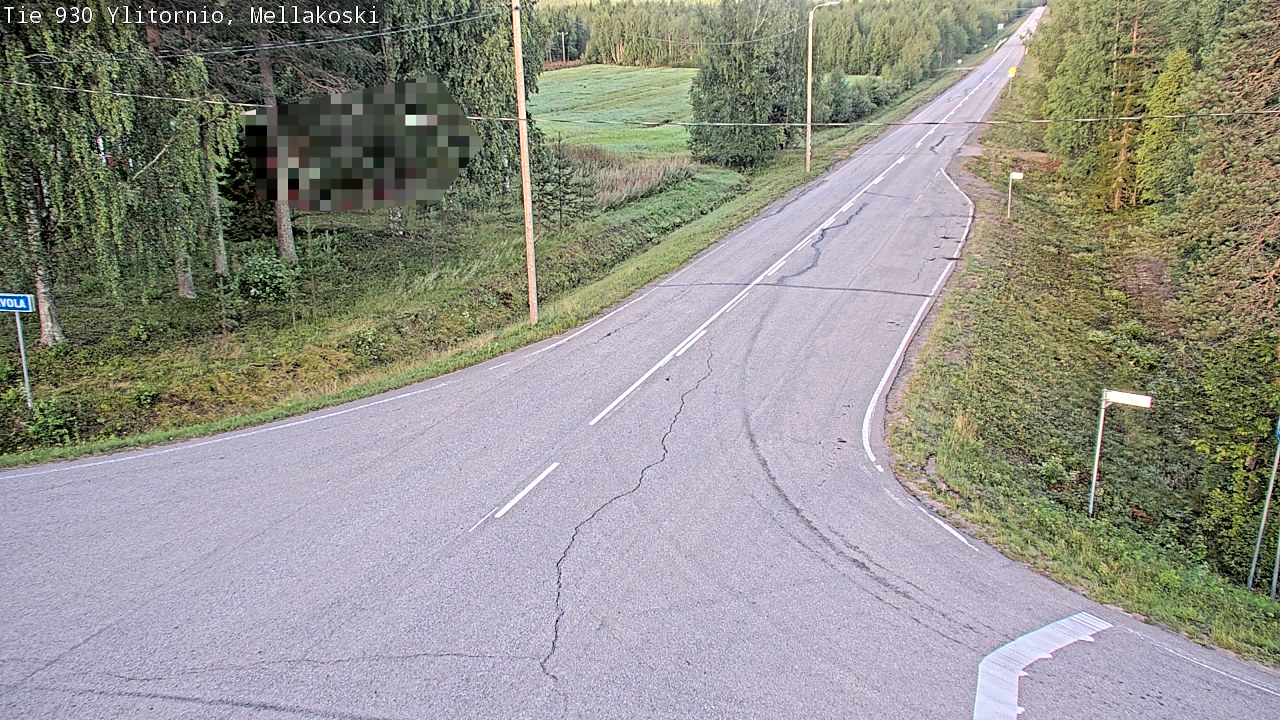 Kelikamerat Kuva TIe 930 Ylitornio, Mellakoski, Ylitornio, Lappi