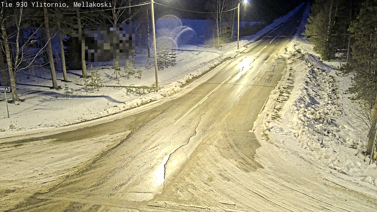 Kelikamerat Kuva TIe 930 Ylitornio, Mellakoski, Ylitornio, Lappi