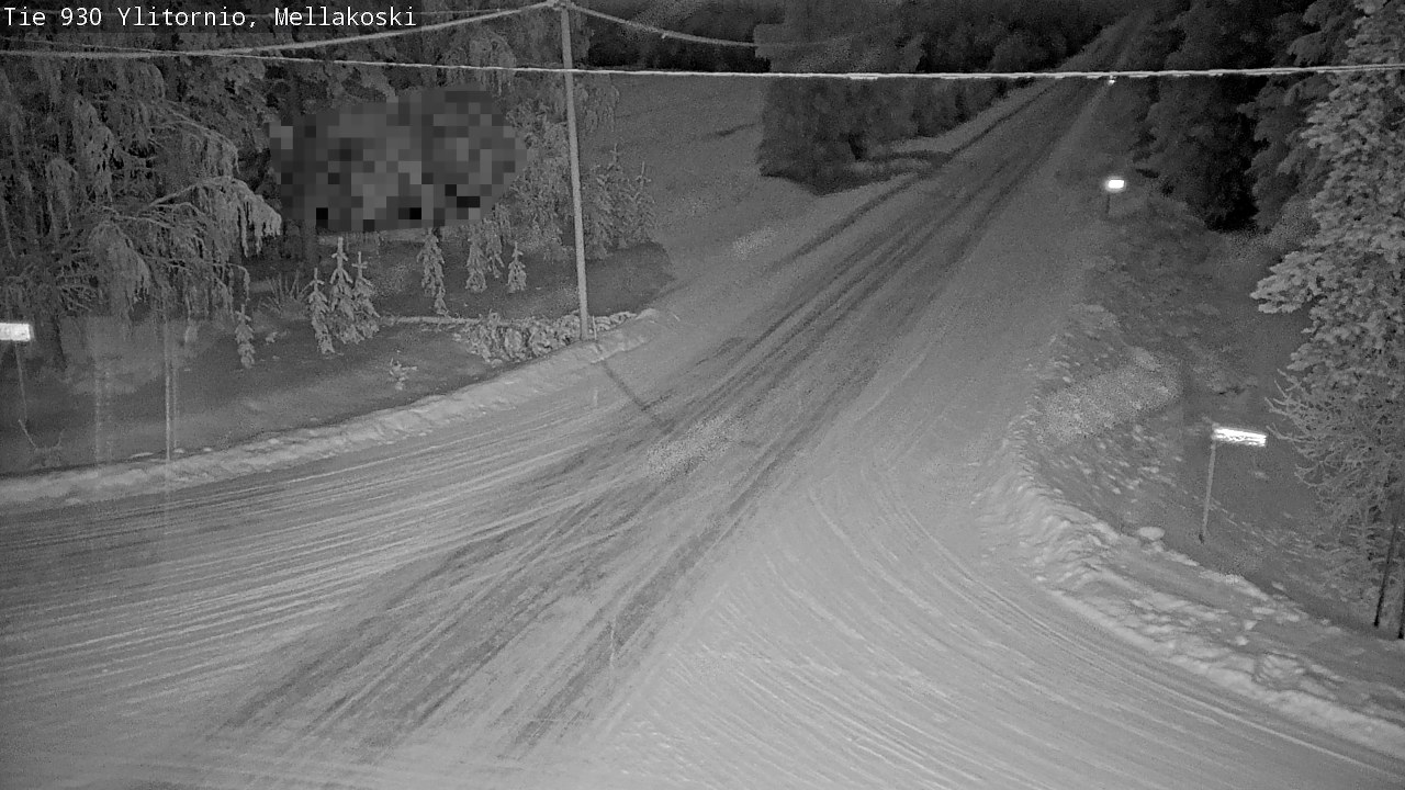 Kelikamerat Kuva TIe 930 Ylitornio, Mellakoski, Ylitornio, Lappi