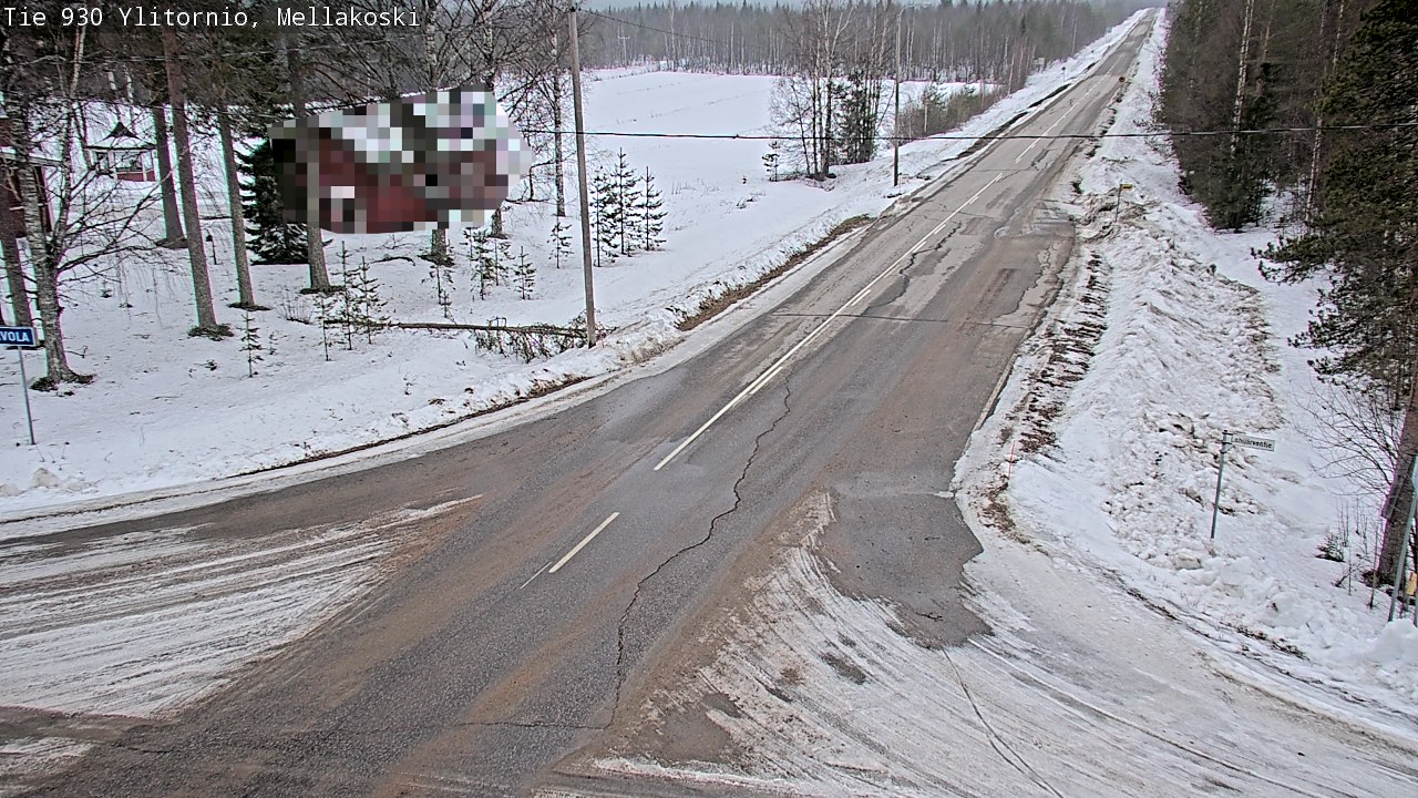 Kelikamerat Kuva TIe 930 Ylitornio, Mellakoski, Ylitornio, Lappi
