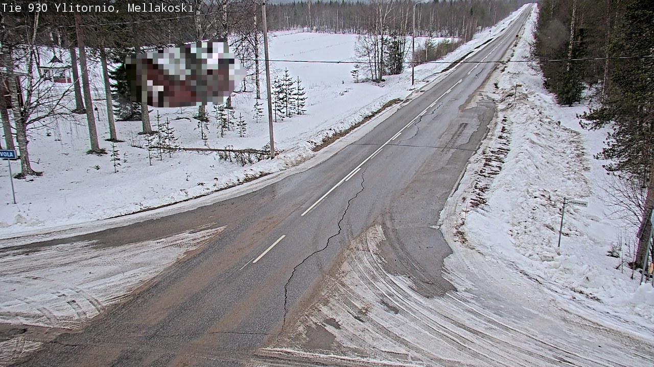 Kelikamerat Kuva TIe 930 Ylitornio, Mellakoski, Ylitornio, Lappi