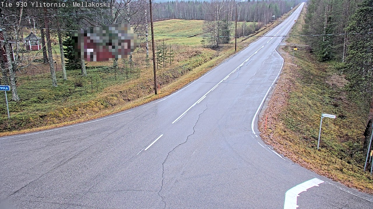 Kelikamerat Kuva TIe 930 Ylitornio, Mellakoski, Ylitornio, Lappi