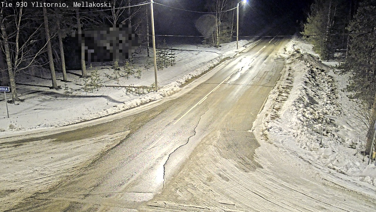 Kelikamerat Kuva TIe 930 Ylitornio, Mellakoski, Ylitornio, Lappi