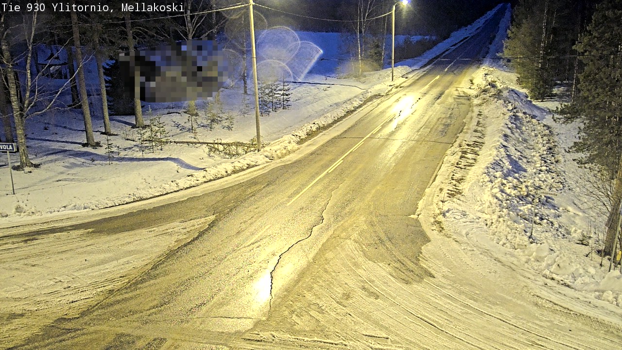 Kelikamerat Kuva TIe 930 Ylitornio, Mellakoski, Ylitornio, Lappi