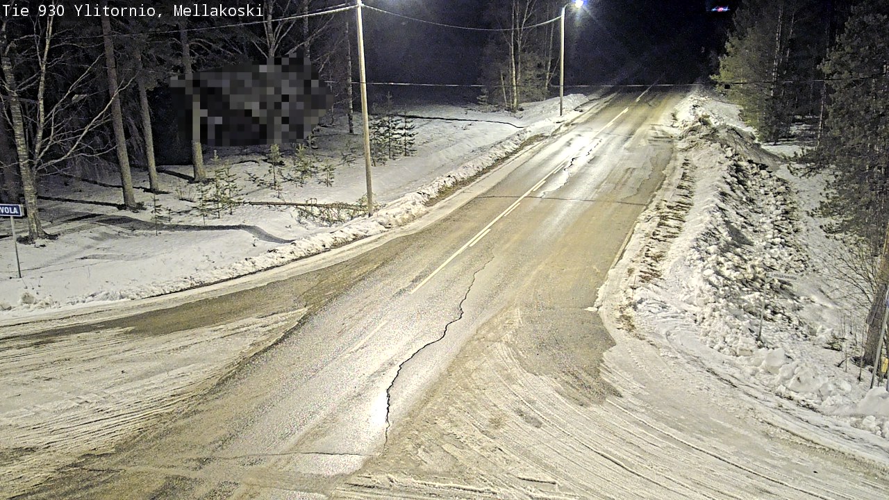 Kelikamerat Kuva TIe 930 Ylitornio, Mellakoski, Ylitornio, Lappi