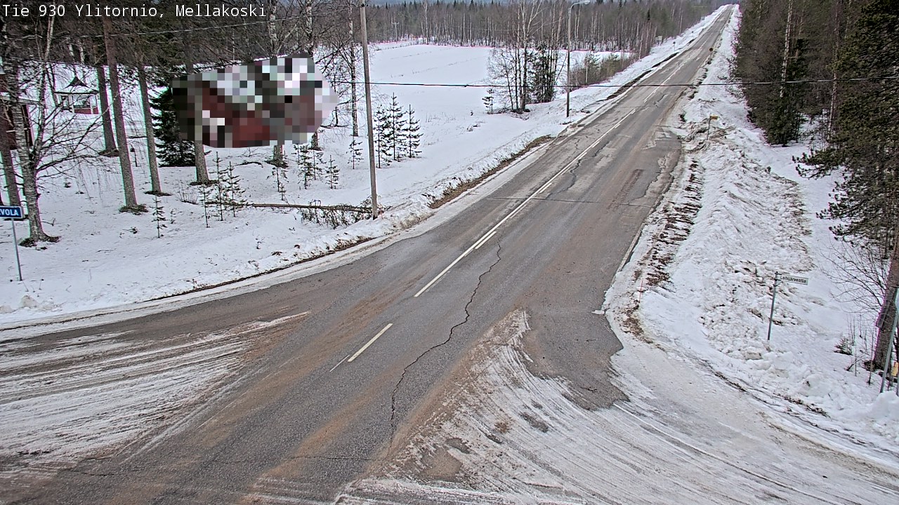 Kelikamerat Kuva TIe 930 Ylitornio, Mellakoski, Ylitornio, Lappi