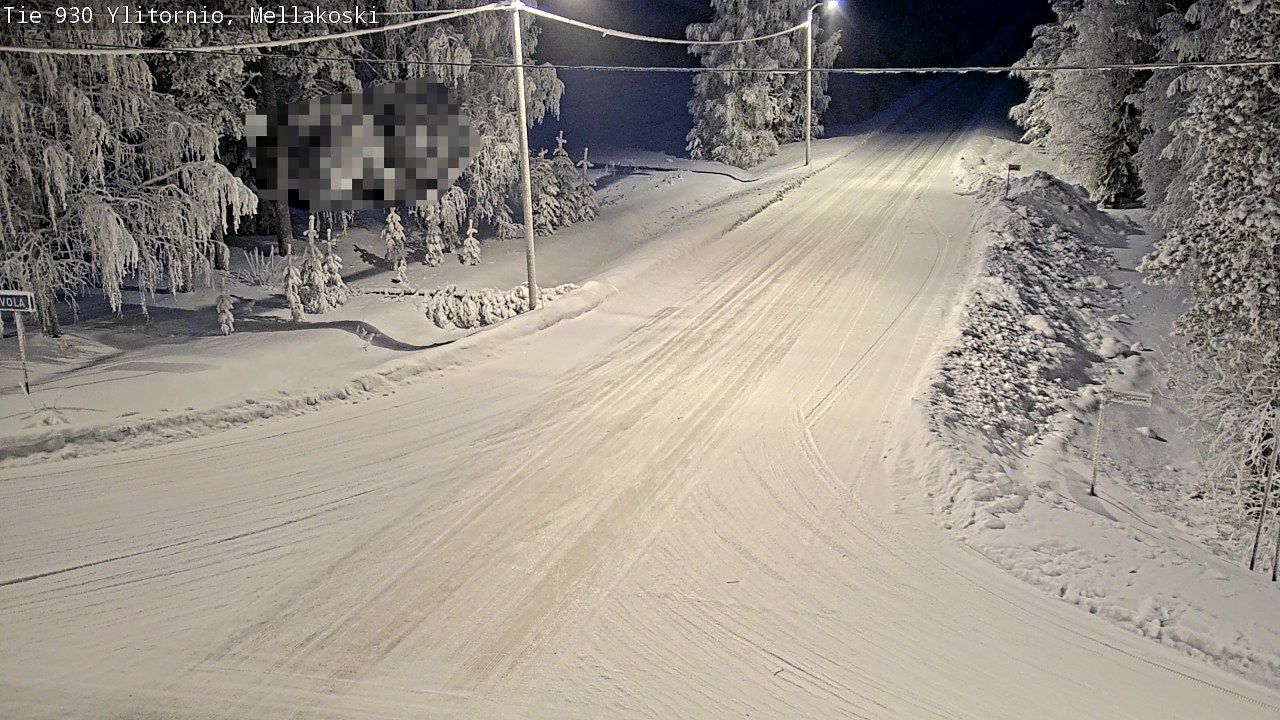 Kelikamerat Kuva TIe 930 Ylitornio, Mellakoski, Ylitornio, Lappi