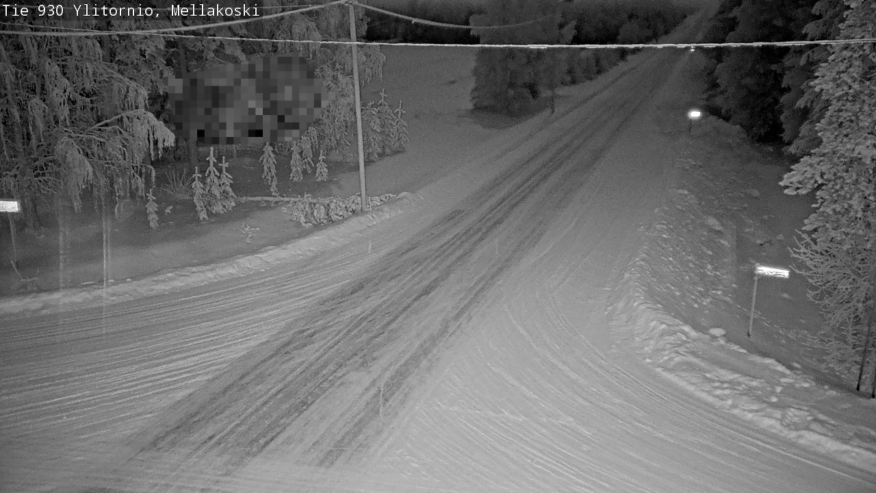 Kelikamerat Kuva TIe 930 Ylitornio, Mellakoski, Ylitornio, Lappi