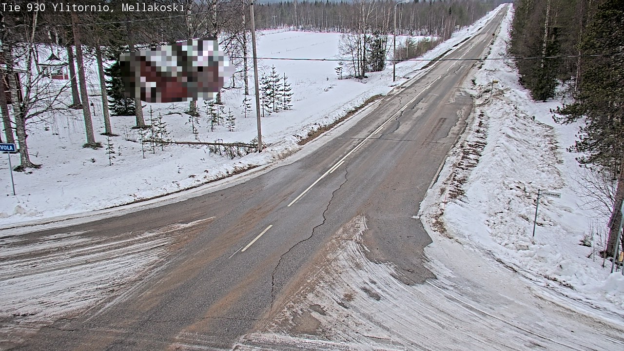 Kelikamerat Kuva TIe 930 Ylitornio, Mellakoski, Ylitornio, Lappi