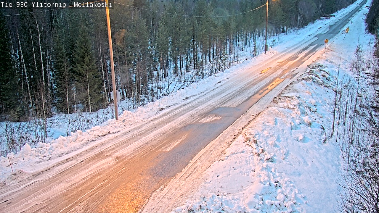 Kelikamerat Kuva TIe 930 Ylitornio, Mellakoski, Ylitornio, Lappi