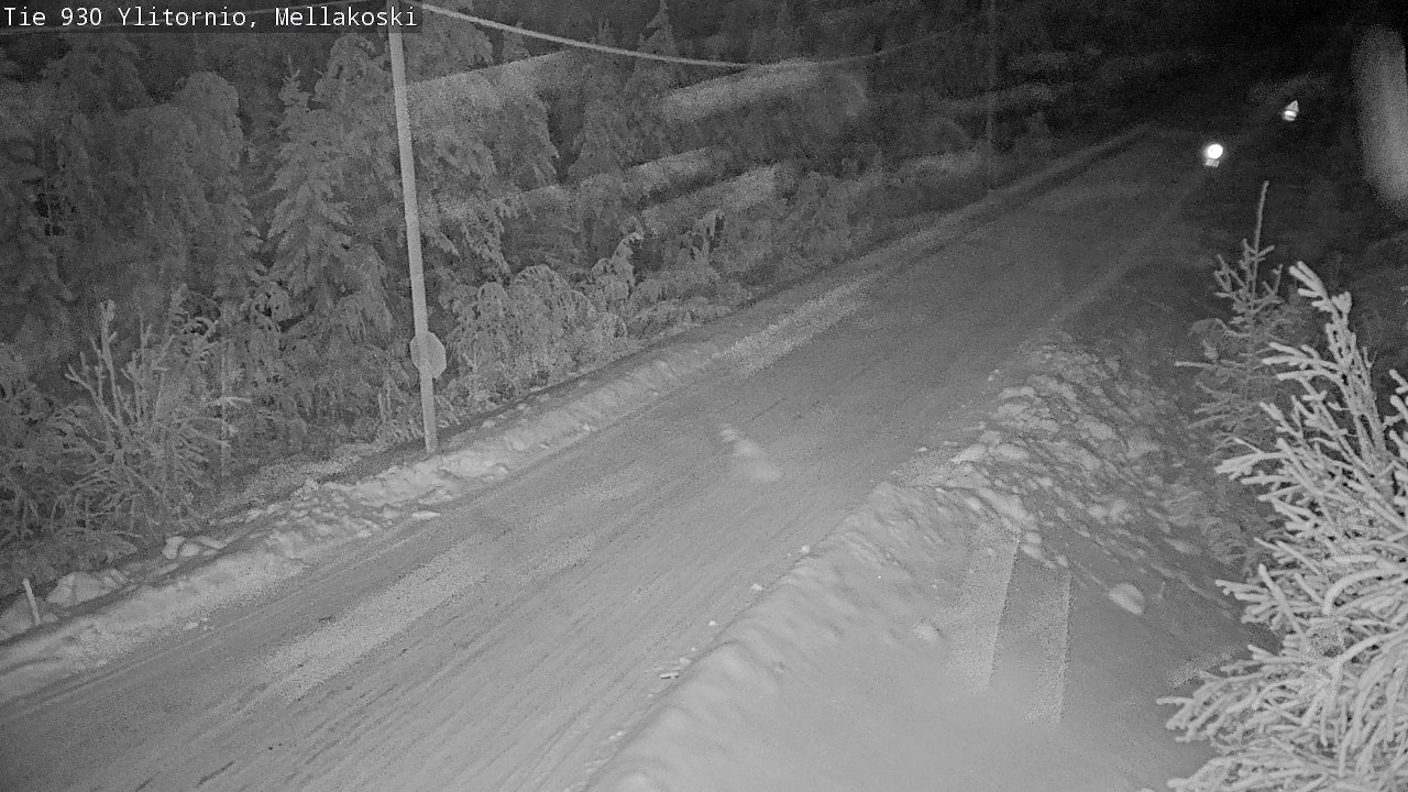 Kelikamerat Kuva TIe 930 Ylitornio, Mellakoski, Ylitornio, Lappi