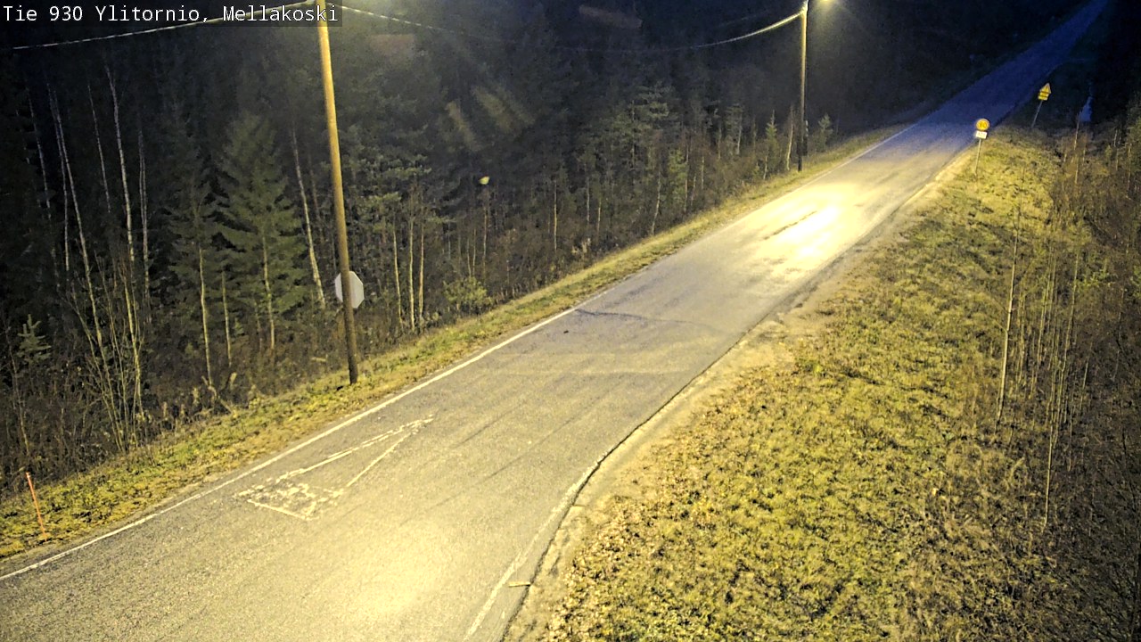 Kelikamerat Kuva TIe 930 Ylitornio, Mellakoski, Ylitornio, Lappi