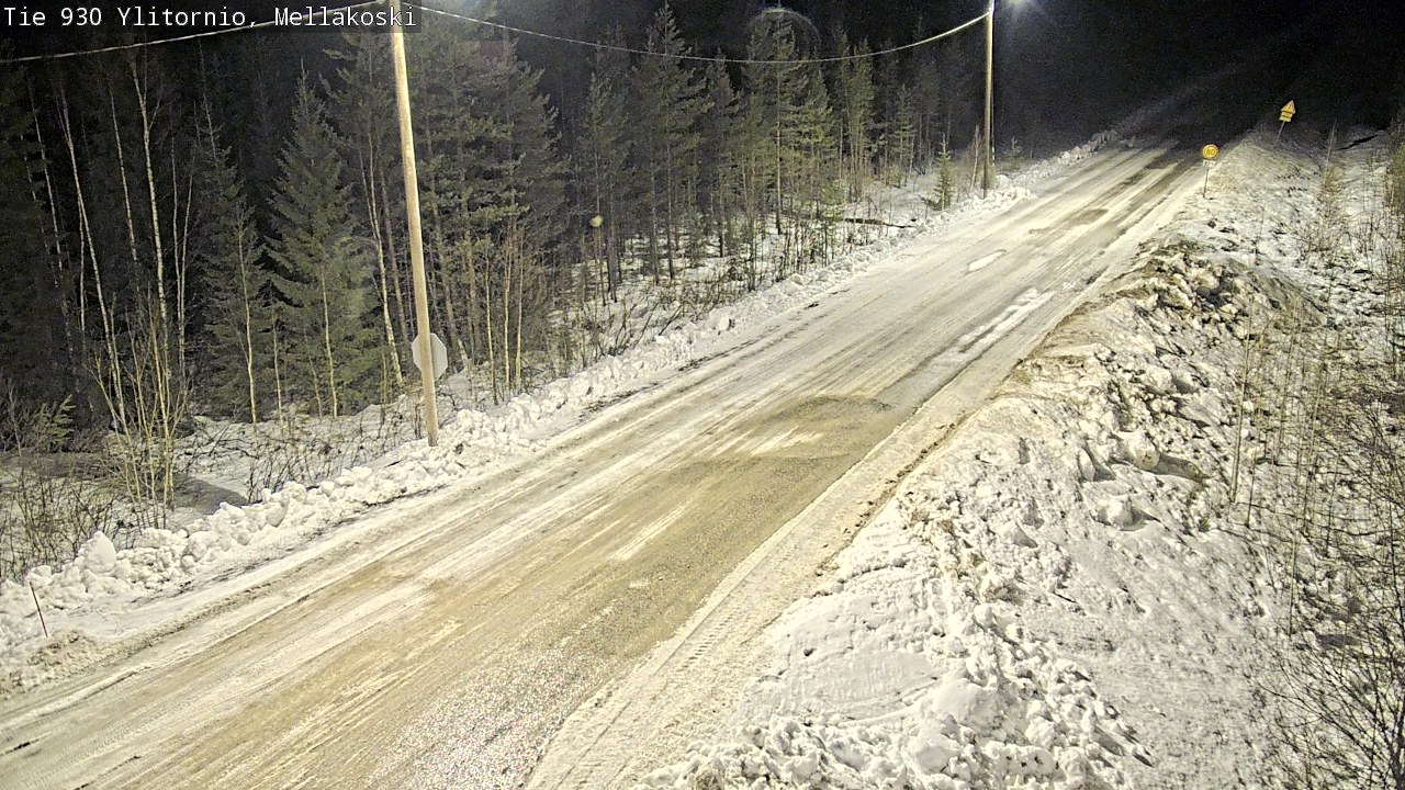 Kelikamerat Kuva TIe 930 Ylitornio, Mellakoski, Ylitornio, Lappi