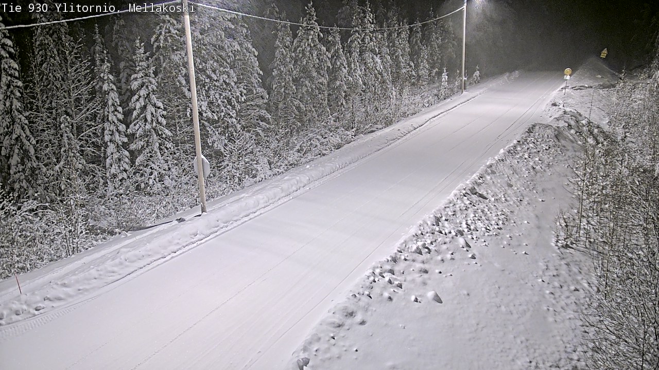 Kelikamerat Kuva TIe 930 Ylitornio, Mellakoski, Ylitornio, Lappi