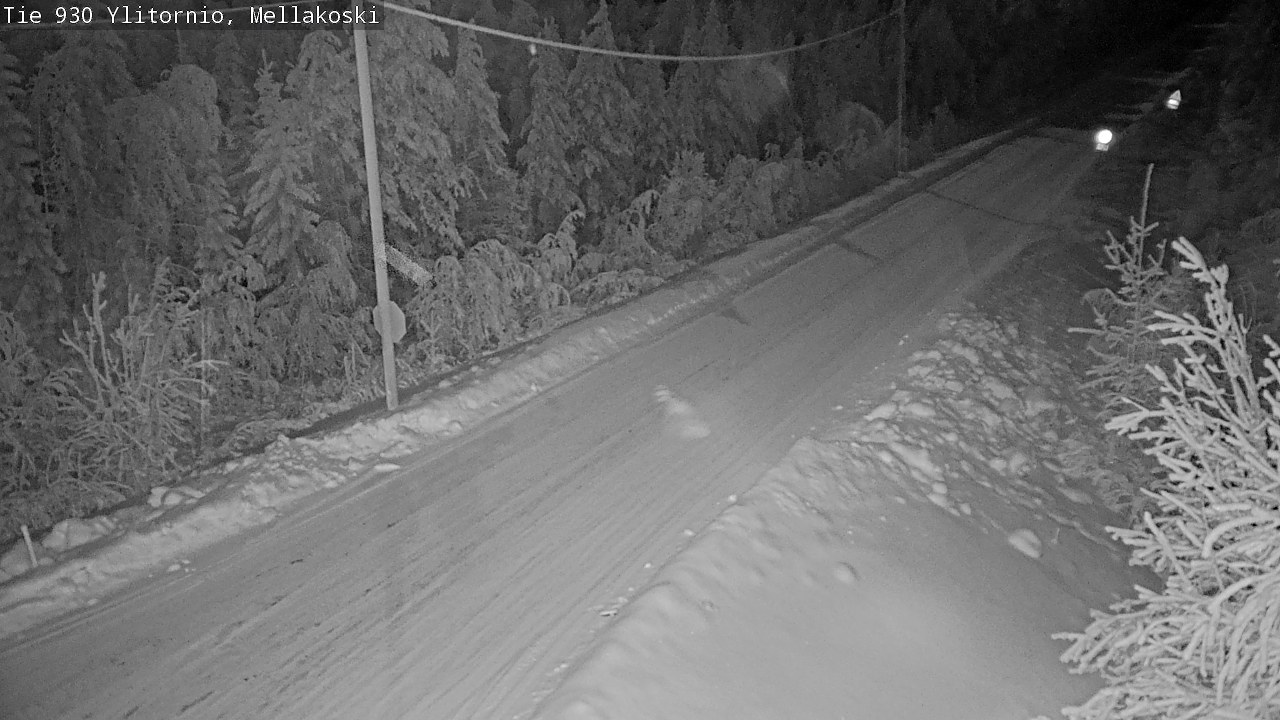 Kelikamerat Kuva TIe 930 Ylitornio, Mellakoski, Ylitornio, Lappi