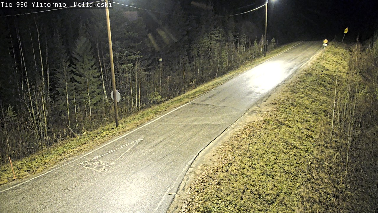 Kelikamerat Kuva TIe 930 Ylitornio, Mellakoski, Ylitornio, Lappi