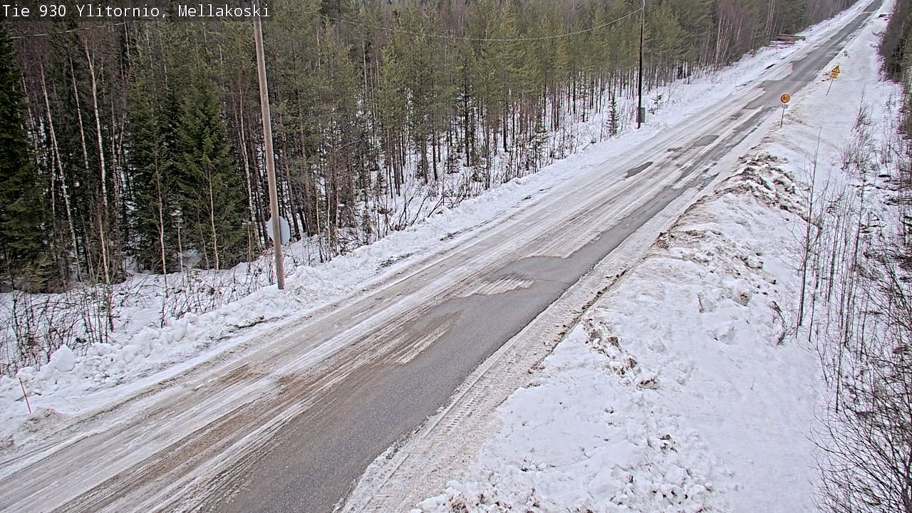 Kelikamerat Kuva TIe 930 Ylitornio, Mellakoski, Ylitornio, Lappi