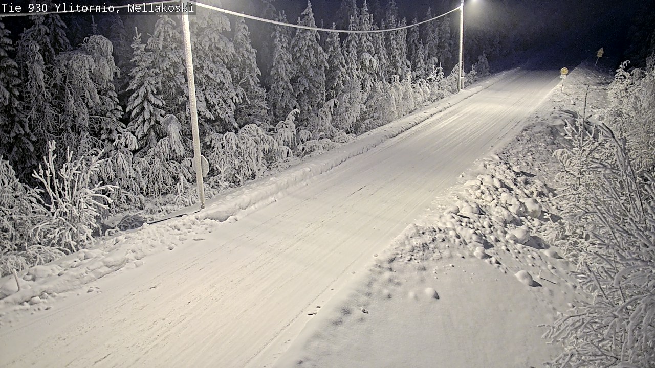 Kelikamerat Kuva TIe 930 Ylitornio, Mellakoski, Ylitornio, Lappi