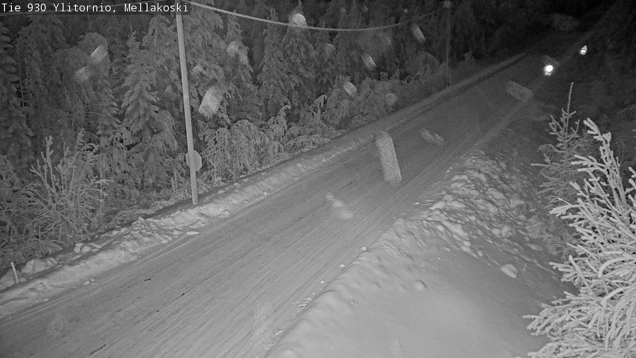 Kelikamerat Kuva TIe 930 Ylitornio, Mellakoski, Ylitornio, Lappi