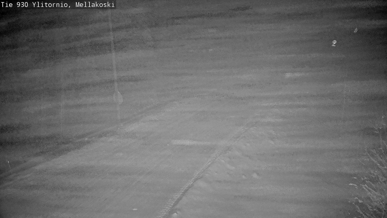 Weather Camera Image Road 83 Ylitornio, Mellakoski, Ylitornio, Lappi