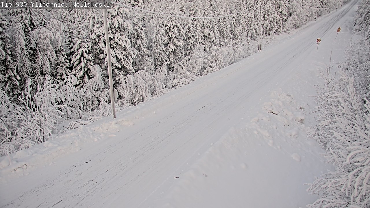 Kelikamerat Kuva TIe 930 Ylitornio, Mellakoski, Ylitornio, Lappi