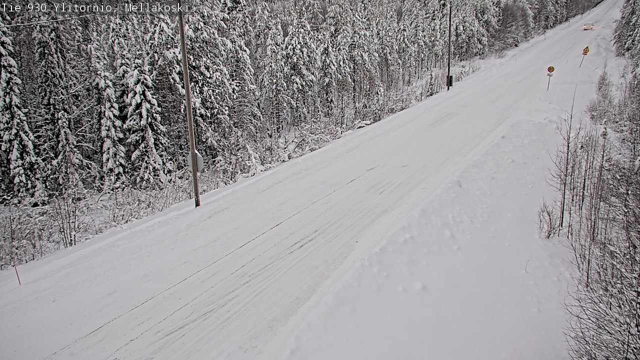 Weather Camera Image Road 83 Ylitornio, Mellakoski, Ylitornio, Lappi