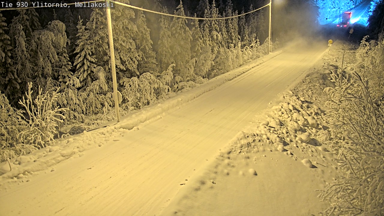 Kelikamerat Kuva TIe 930 Ylitornio, Mellakoski, Ylitornio, Lappi