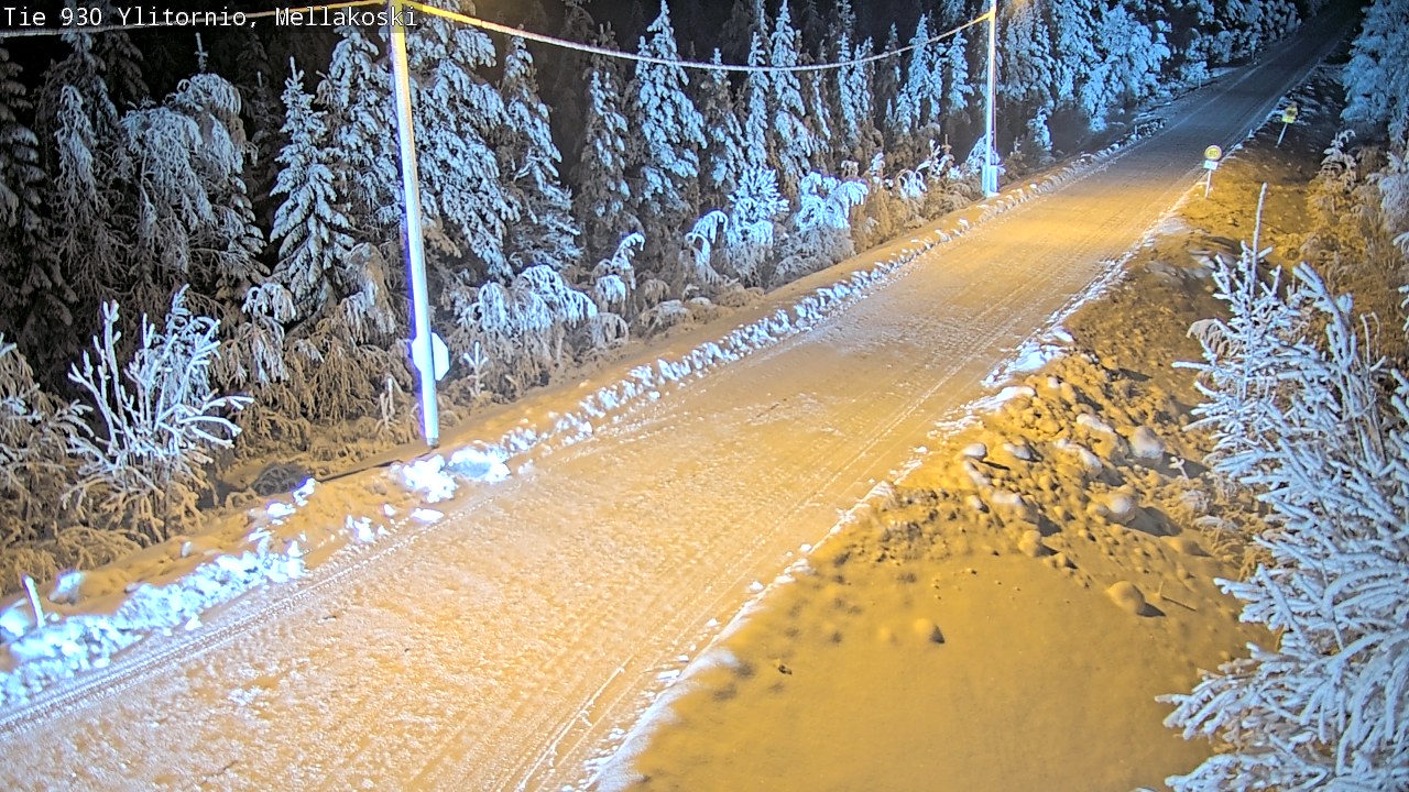 Kelikamerat Kuva TIe 930 Ylitornio, Mellakoski, Ylitornio, Lappi