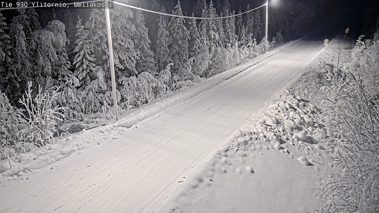 Kelikamerat Kuva TIe 930 Ylitornio, Mellakoski, Ylitornio, Lappi