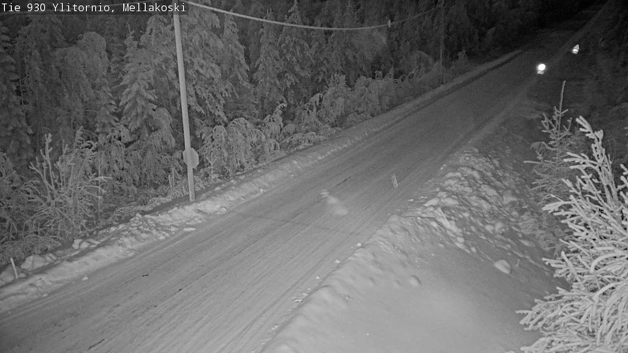 Kelikamerat Kuva TIe 930 Ylitornio, Mellakoski, Ylitornio, Lappi